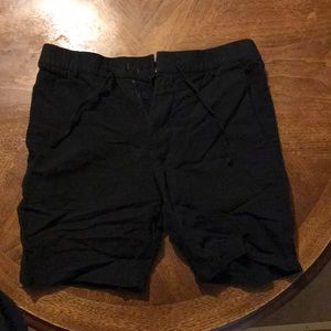 H&M linen cargo shorts